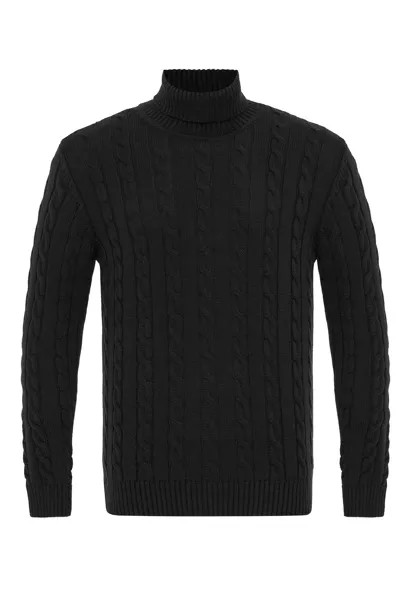 Свитер Cable Turtleneck Felix Hardy, черный