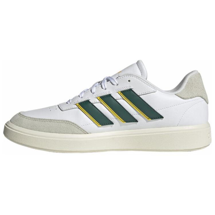 Кроссовки adidas COURTBLOCK Lifestyle Shoes Unisex Low-top White/green, зеленый