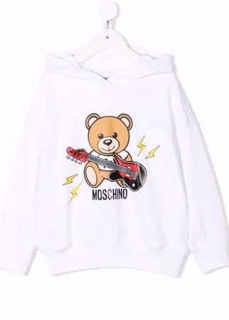 Moschino Kids худи с принтом Toy Bear