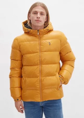 Зимняя куртка мужская U.S. POLO Assn. G081SZ0MS0AIDAN20K-R желтая 46 RU