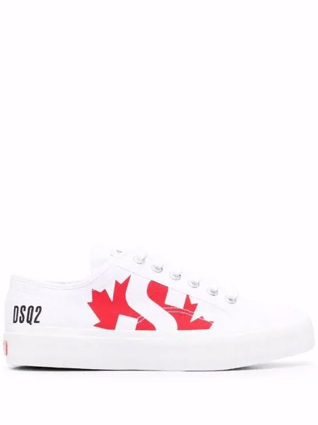 Dsquared2 кеды из коллаборации с Superga