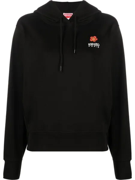 Kenzo худи с принтом Boke Flower, черный