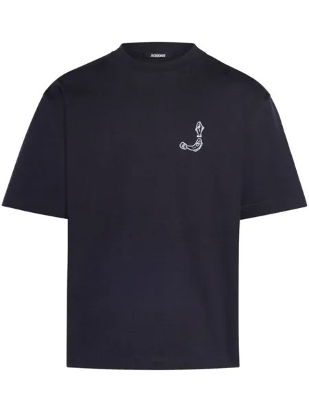 Jacquemus футболка из хлопка Merù, синий