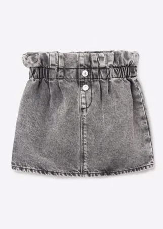 Серая джинсовая юбка для девочки Gloria Jeans