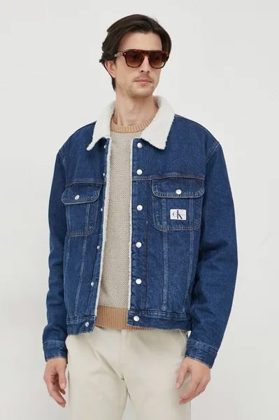 Джинсовая куртка Calvin Klein Jeans, синий
