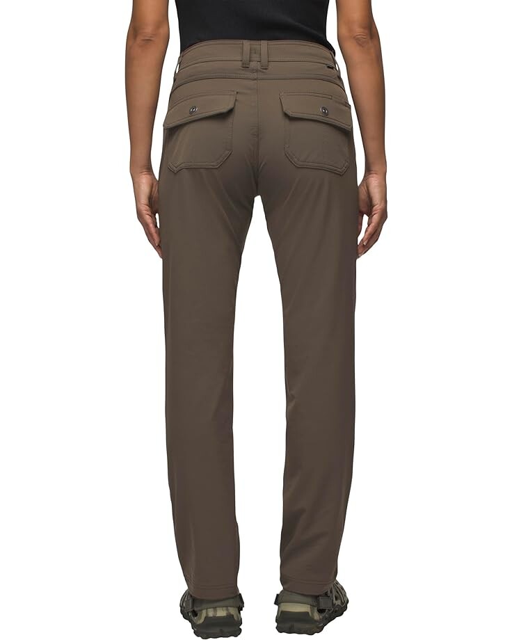 Брюки Prana Halle At Straight Pants, цвет Slate Green