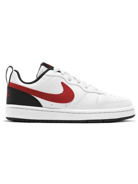 Кроссовки Nike Court Borough Low 2, белый/черный/красный