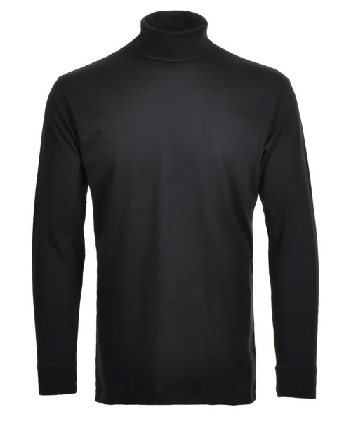 Пуловер Ragman Turtle neck long sleeve, черный