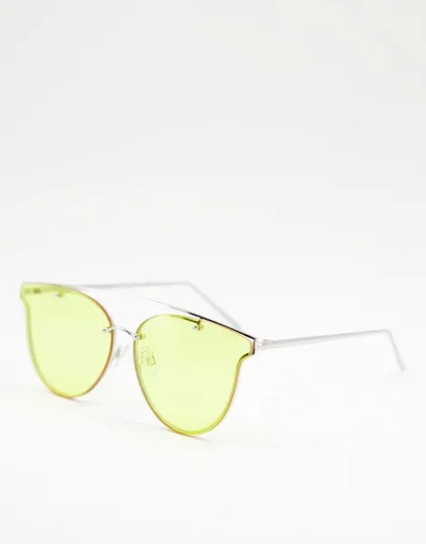 Солнцезащитные очки с желтыми тонированными линзами Jeepers Peepers-Желтый