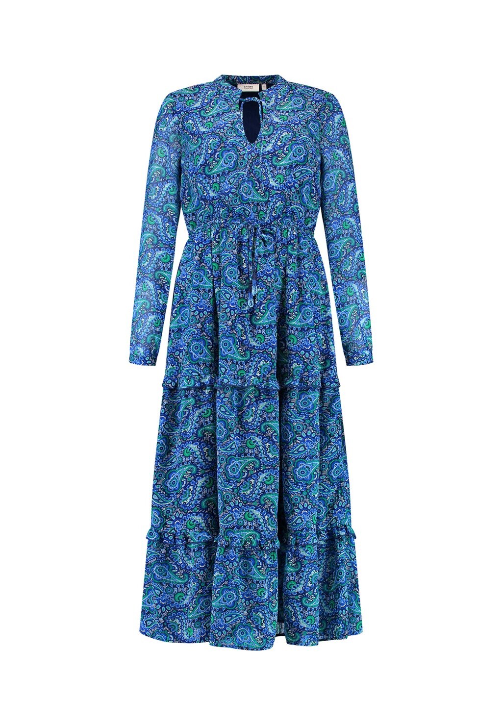 Длинное платье JADE PAISLEY Shiwi, синий
