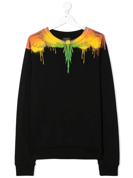 Marcelo Burlon County Of Milan Kids толстовка с принтом Wings