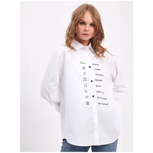 Рубашка Katharina Kross, размер 50, белый