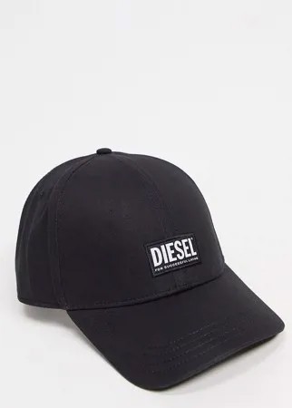 Черная кепка с логотипом Diesel-Черный цвет
