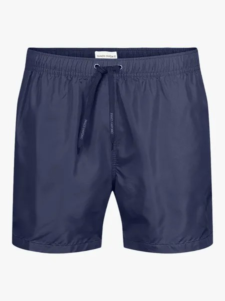 Роскошные быстросохнущие шорты для плавания Panos Emporio, темно-синий