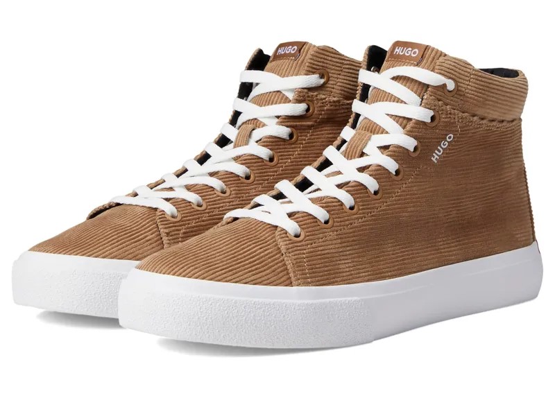 Кроссовки HUGO, Dyer Corduroy High-Top Sneaker