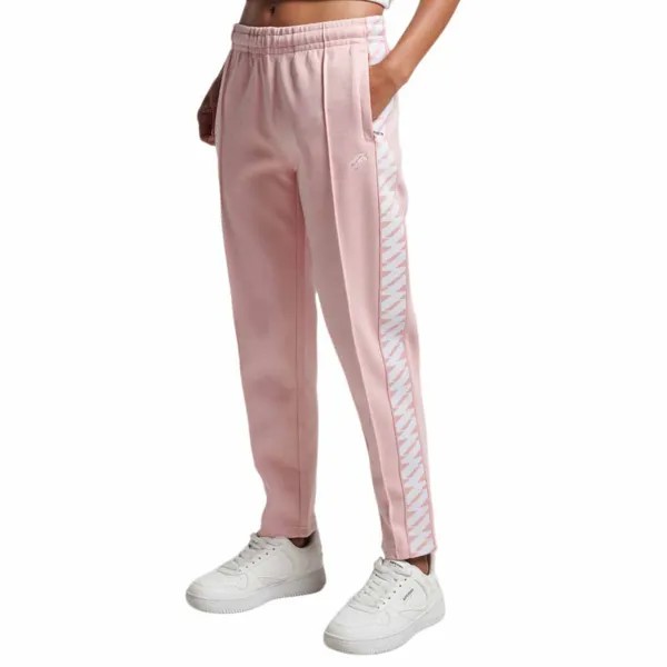 Спортивные брюки Superdry Code SL Tape Track, розовый