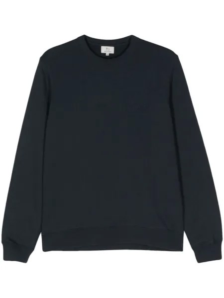 Woolrich толстовка с вышитым логотипом, синий