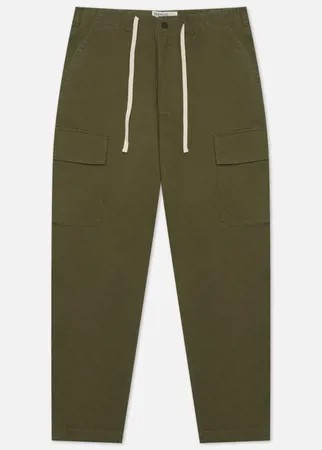 Мужские брюки Universal Works Cargo Twill, цвет оливковый, размер 34