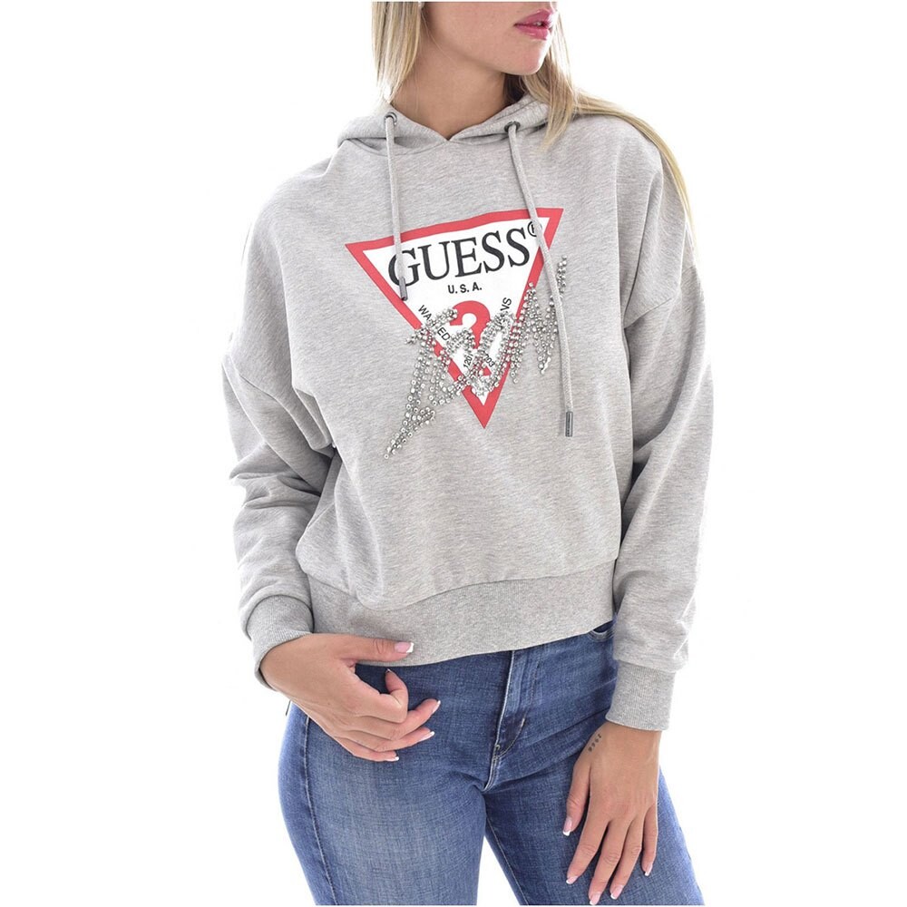 Худи Guess W2BQ17 KB683, серый