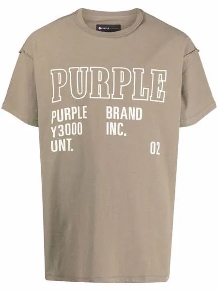 Purple Brand футболка с логотипом