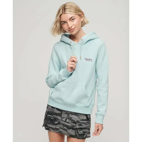 Худи Superdry ESSENTIAL LOGO HOODIE, размер 6, , кремовый