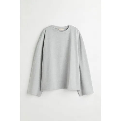 Лонгслив H&M, размер L, серый