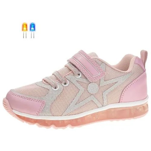 Кроссовки для девочек, цвет розовый, размер 28, бренд KeNKÄ, артикул IHB_17-639_pink