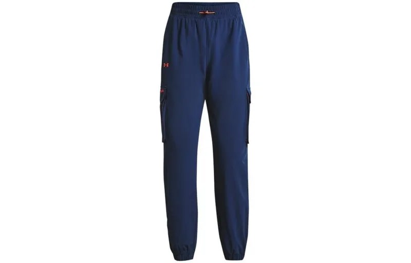Женские трикотажные спортивные штаны Under Armour, цвет Blue