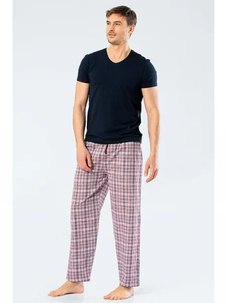 Пижама мужская Cacharel 2210 бордовая XL