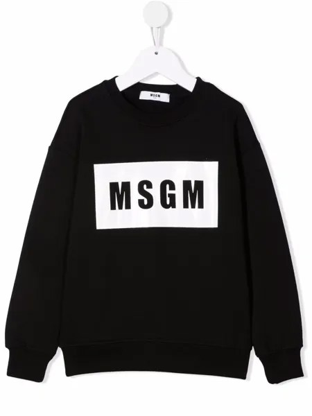 MSGM Kids толстовка с логотипом