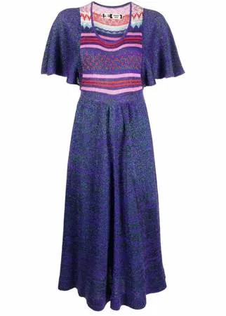 Kansai Yamamoto Pre-Owned платье миди 1980-х годов