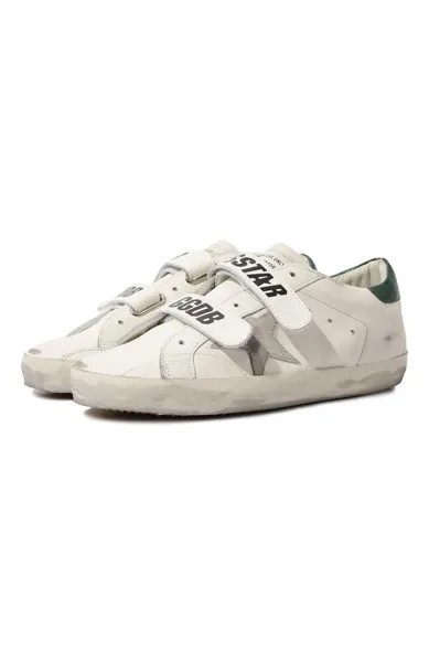 Кожаные кеды Old School Golden Goose Deluxe Brand