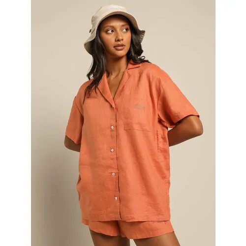 Рубашка Stussy, размер 6 / S, оранжевый