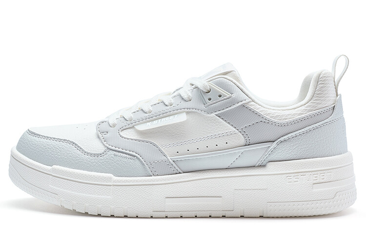 Кроссовки XTEP Skateboarding Shoes Women's Low-top White/Gray, белый/серый