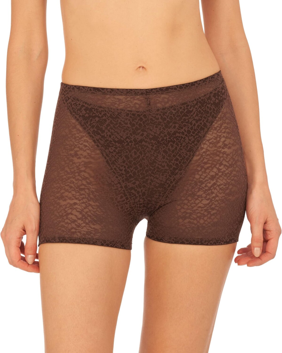 Довольно гладкая короткая юбка Natori, цвет Java