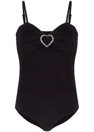 Love Moschino топ без рукавов с декоративной пряжкой