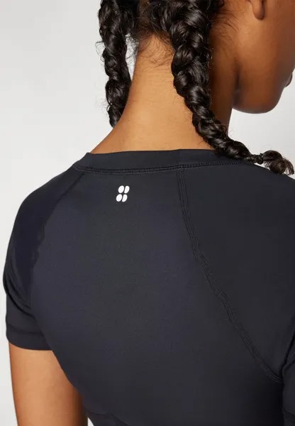 Спортивная футболка ALL DAY ACTIVE CROPPED Sweaty Betty, черный
