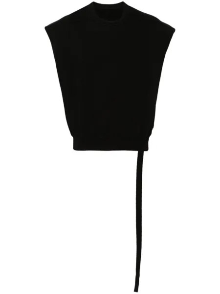 Rick Owens DRKSHDW толстовка без рукавов, черный