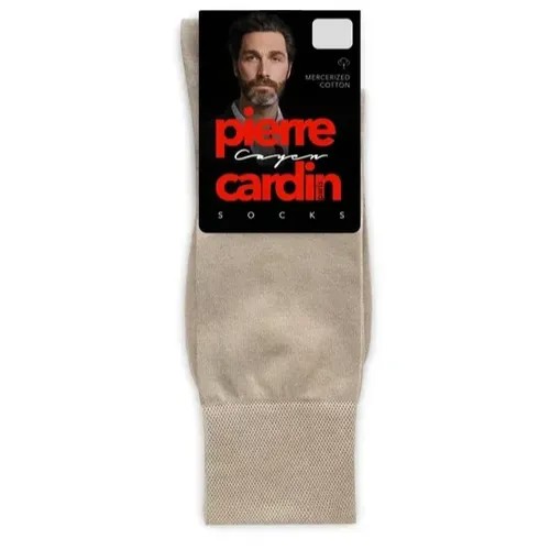 Носки Pierre Cardin, 2 пары, размер 41-42, бежевый