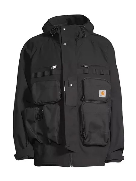 Куртка-карго с капюшоном Junya Watanabe, черный