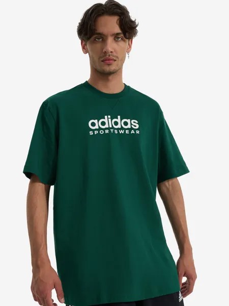 Футболка мужская adidas, Зеленый