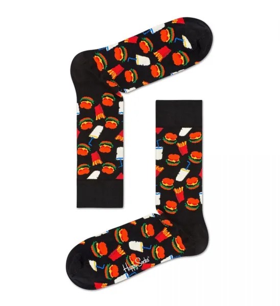 Носки унисекс Happy Socks HAM01 9050 черные 29