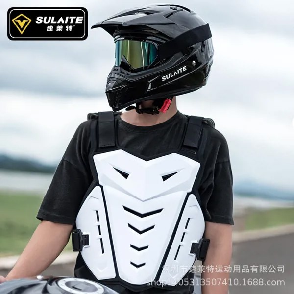 Защитная нагрудная жилетка для мотоцикла, Всесезонная дышащая защитная накладка
