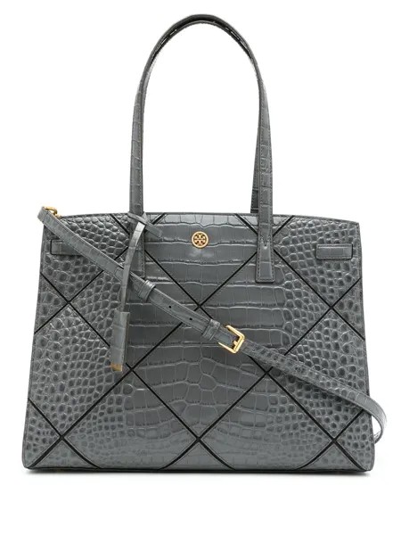 Tory Burch сумка-тоут Walked с тиснением под кожу крокодила