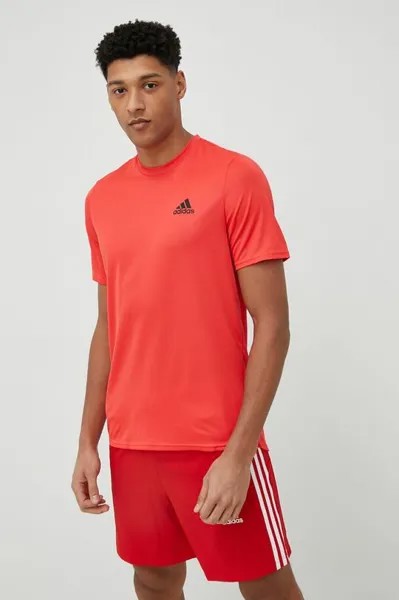 Футболка для тренировок, созданная для движения adidas, красный