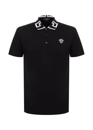 Хлопковое поло Versace