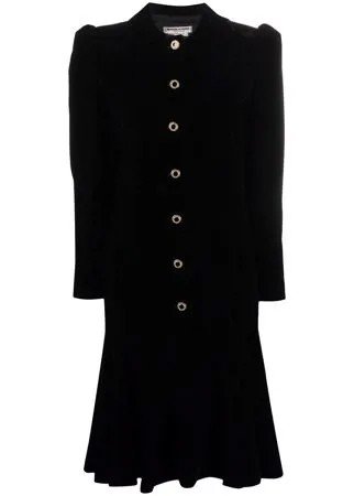 Yves Saint Laurent Pre-Owned платье с длинным пышными рукавами