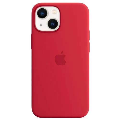 Чехол-накладка Apple Silicone Case with MagSafe для iPhone 13 (MM2C3ZE/A), red