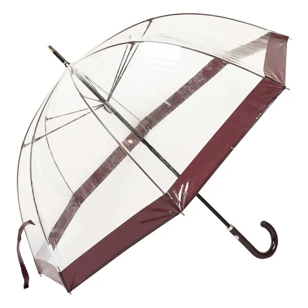 Зонт-трость женский механический M&P C4700-LM Transparent, прозрачный