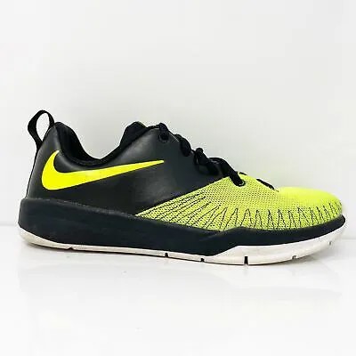 Nike Boys Team Hustle D7 834318-003 Зеленые кроссовки для бега, размер 6 лет